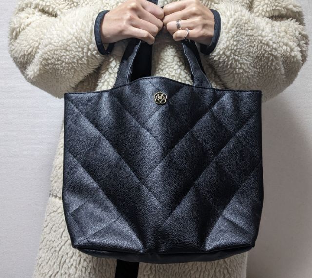 バッグを持ったところ