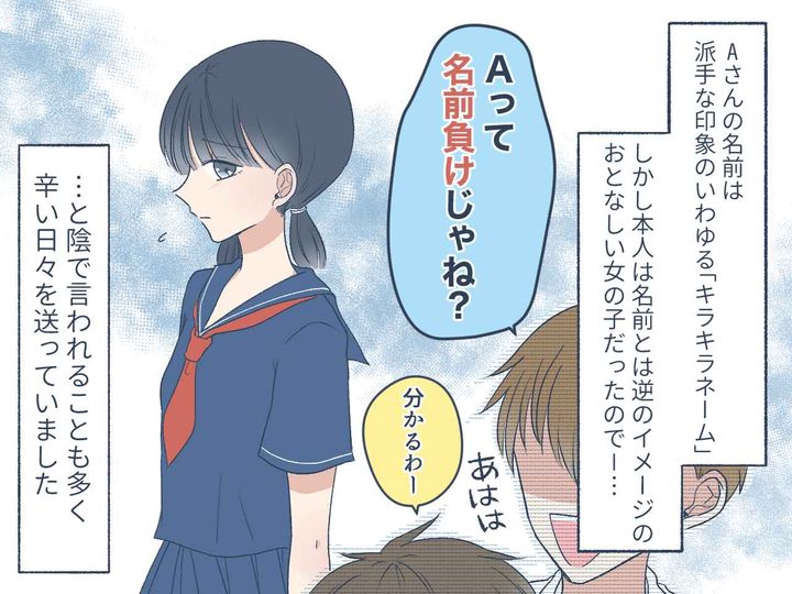 画像1: 名前をいじられ辛い日々……