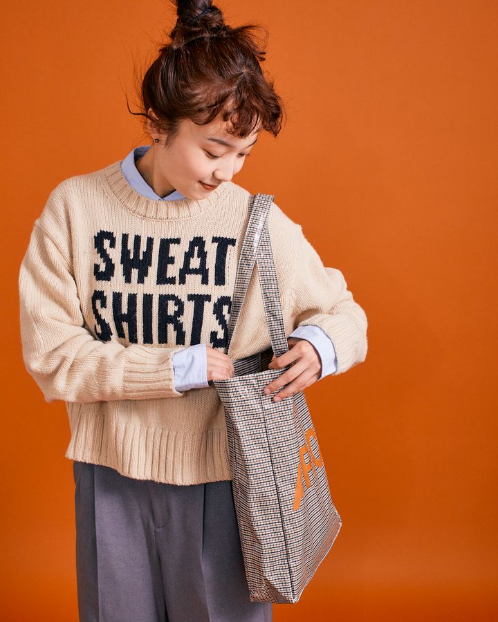 おしゃれ上級者の“ニット”スタイル5選。注目の柄やカラーがひと目でわかる！【FUDGE FRIEND おしゃれさんの毎日コーディネート】