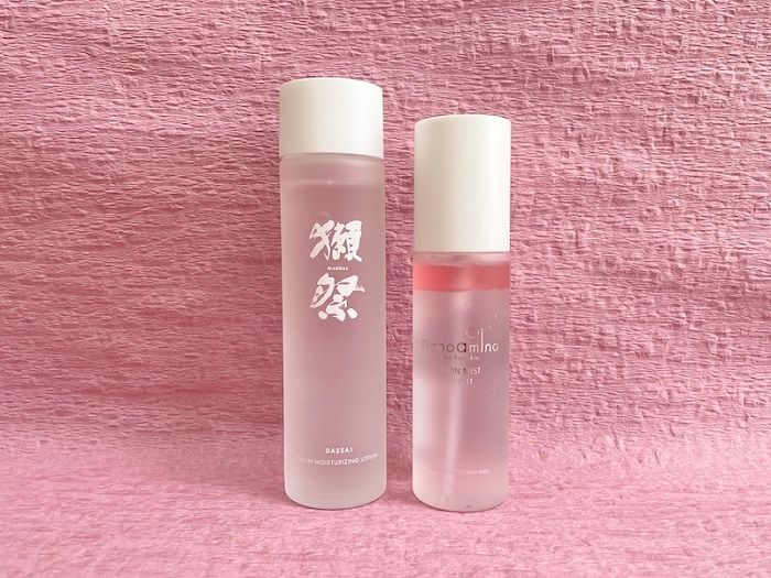 オイルイン化粧水２つ