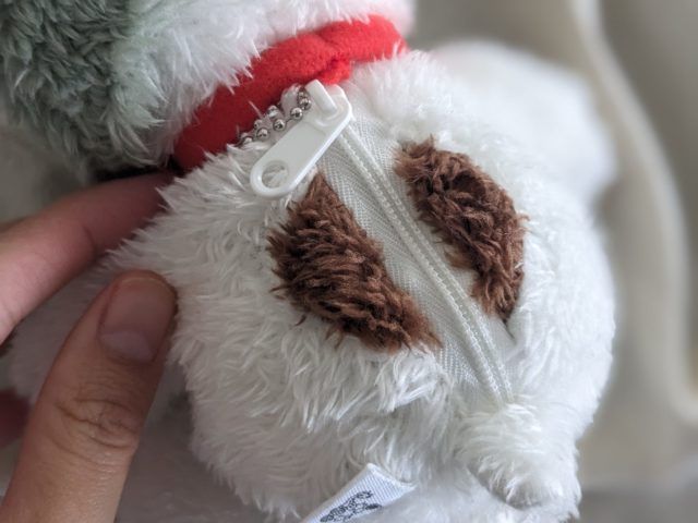 辰スヌーピーのぬいぐるみポーチ