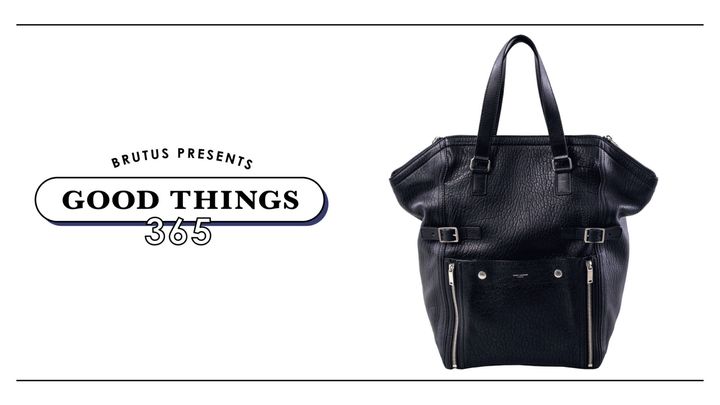 〈サンローラン〉のトートバッグ