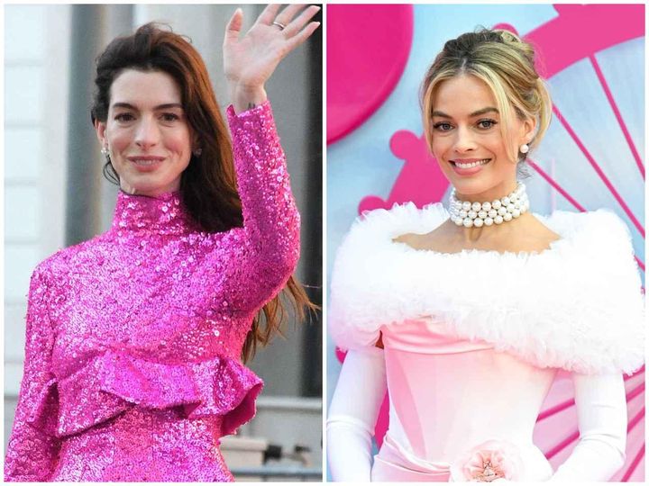 画像: アン・ハサウェイ（左）とマーゴット・ロビー（右）。