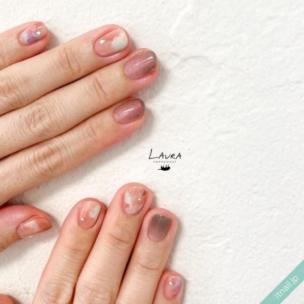 LAURA POMPONNEEが投稿したネイルデザイン [photoid:I0128891] via Itnail Design (722954)