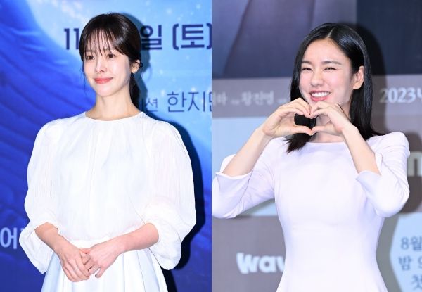 ハン・ジミン（左）、アン・ウンジン