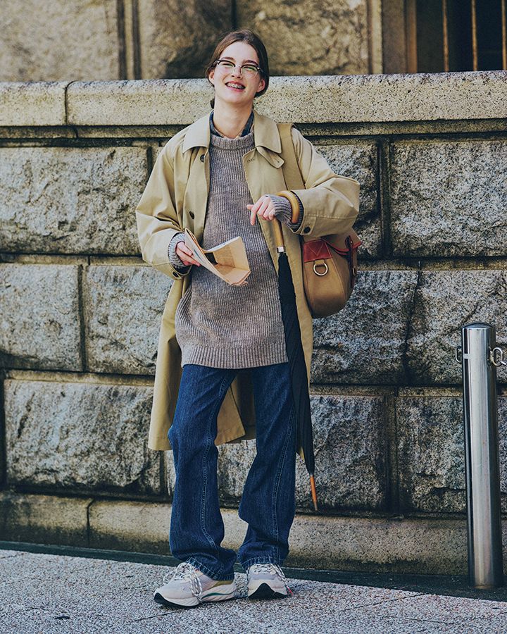 寒い日のオシャレはセーターで決まり！デニムに合う着回し力抜群のニットたち