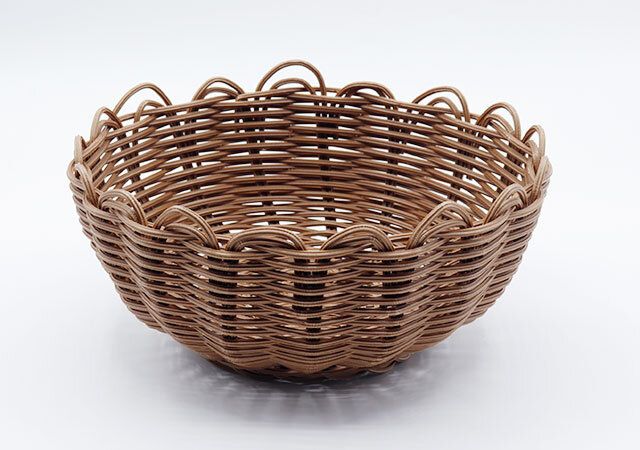 ポリプロピレン製のバスケット