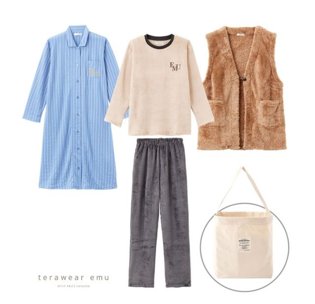 しまむら福袋「レディースインフルエンサーパジャマ」