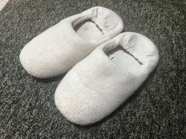 無印ルームシューズ