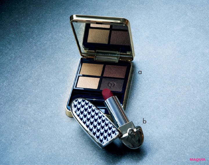 神崎 恵さんが注目するメイク&ファッション。赤リップ、シンプルアイメイクの洗練スタイル_6