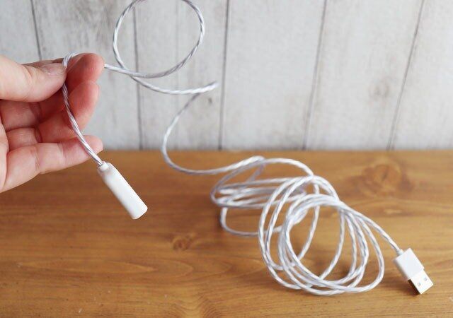 ダイソーのUSB延長コード