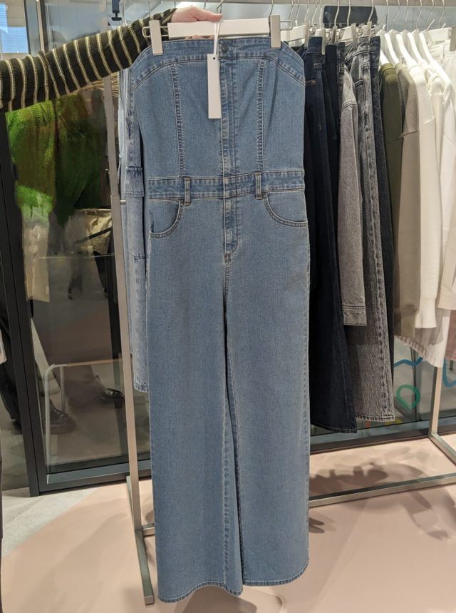 GUベアトップサロペット