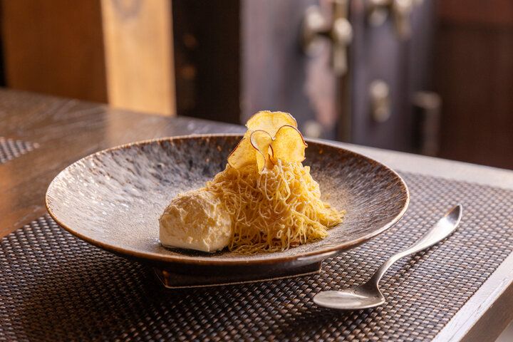 レトロな街並みが残る千葉・佐原の文化財カフェ「VMG CAFE」でサツマイモのモンブランを