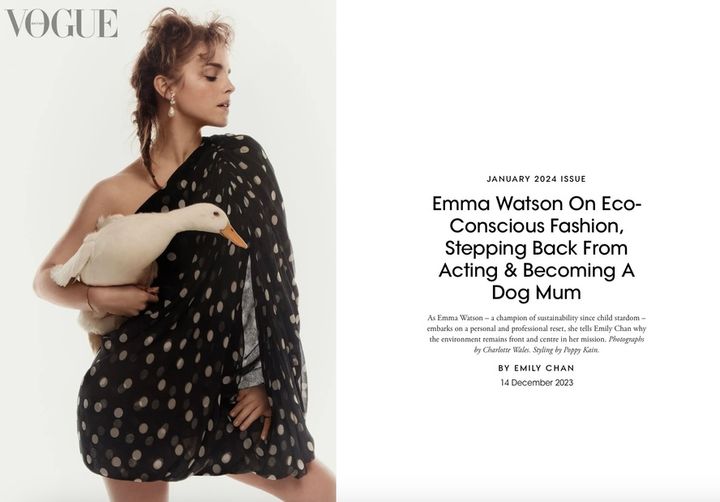 エマ・ワトソン、カメラの前を離れることは「私にとって恐ろしいことでした」俳優休業中の現在について語る