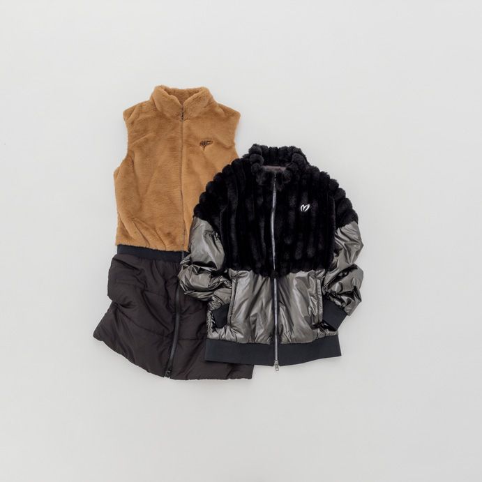 冬のゴルフコーディネートがフワッと華やぐ“ふわモコ”アイテム