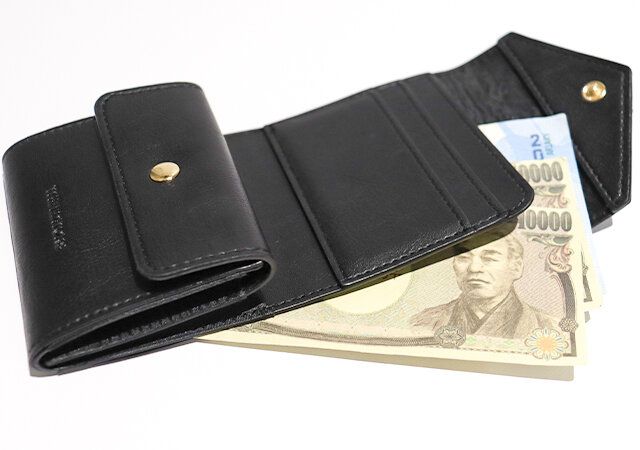 THE EDITORS［ジ エディターズ］スマート会計ミニ財布のお札入れ