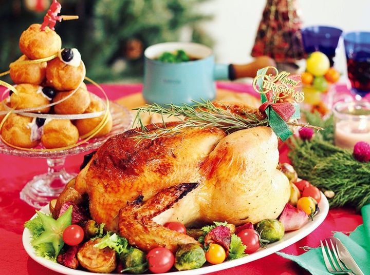 クリスマスの食卓