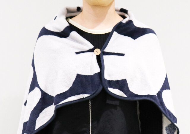 リンネル2月号増刊の付録のmiffy［ミッフィー］はおれるあったかブランケットはボタン付き