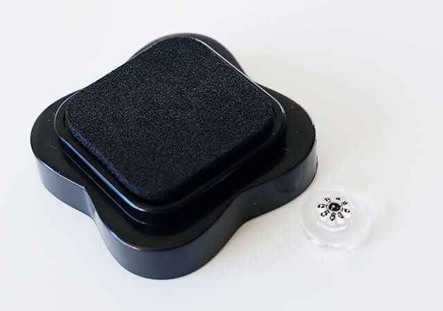 スタンプ台 黒 自由自在