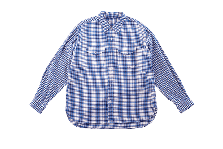 〈マナベ〉のネルシャツ