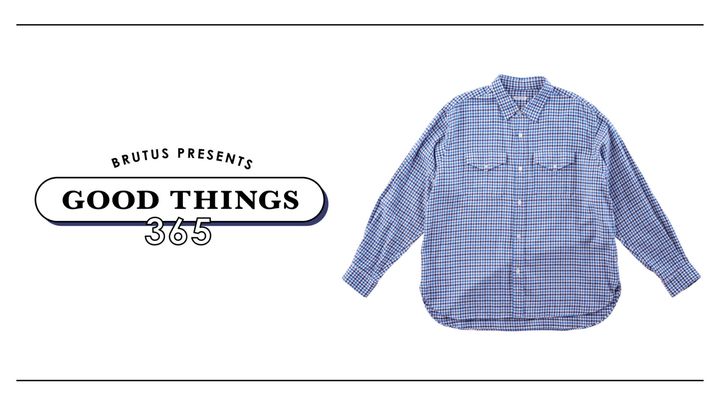 〈マナベ〉のネルシャツ