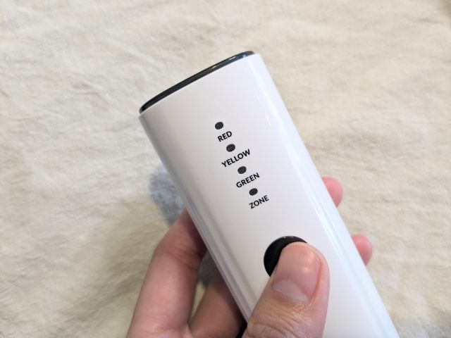 カレントボディのLEDマスク美顔器の写真