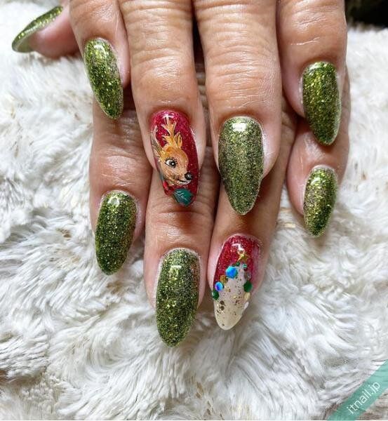 Marcelinaが投稿したネイルデザイン [photoid:I0122908] via Itnail Design (723576)