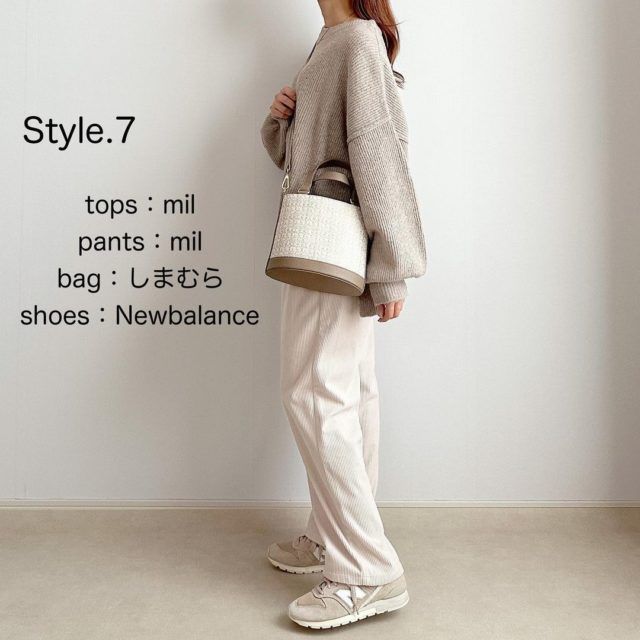 JillMerryツイードバッグコーデ