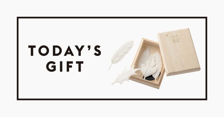 〈HA KO〉の葉っぱのお香