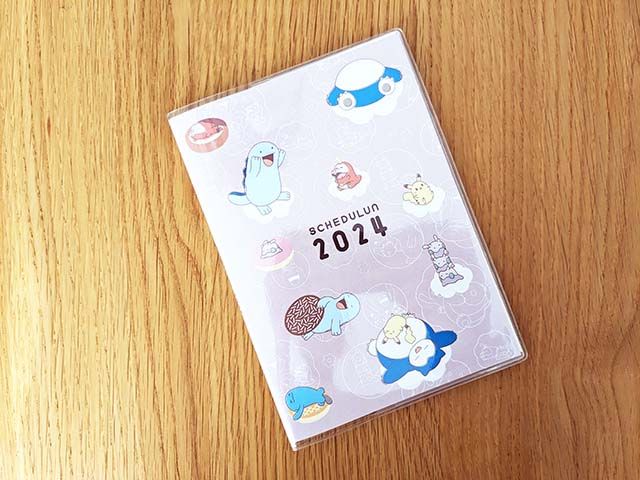 「ミスド福袋2024」3600円中身：ポケモンデザインのスケジュールン表紙