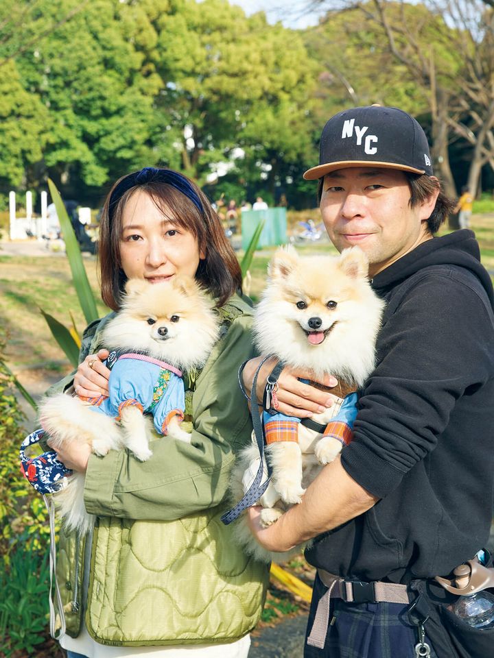 渡辺聡・理絵と愛犬きゅんた、たった