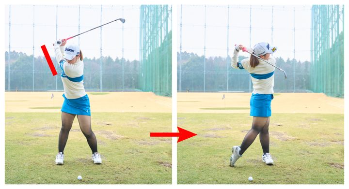 「この番手だとちょっと大きい」という場面で使える！アイアンの超簡単テクニック