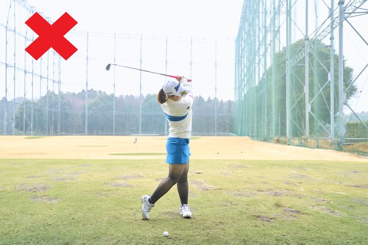 「この番手だとちょっと大きい」という場面で使える！アイアンの超簡単テクニック