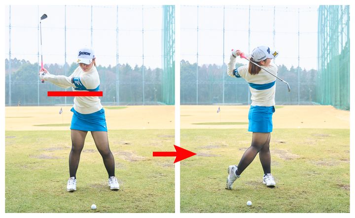 「この番手だとちょっと大きい」という場面で使える！アイアンの超簡単テクニック