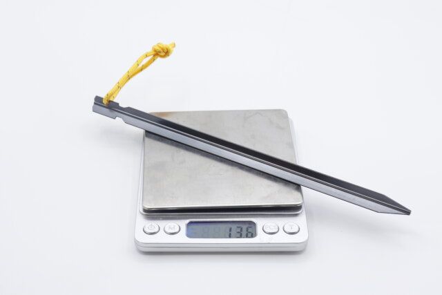 ダイソーの軽量ペグ