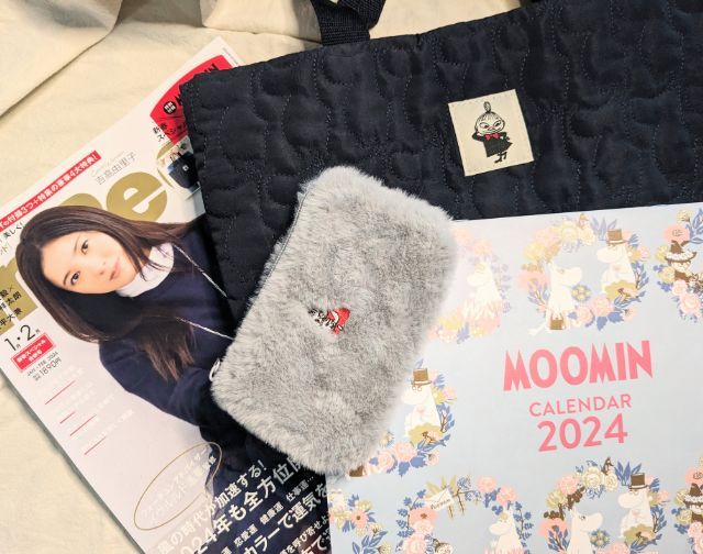 ムーミンやリトルミイの豪華付録