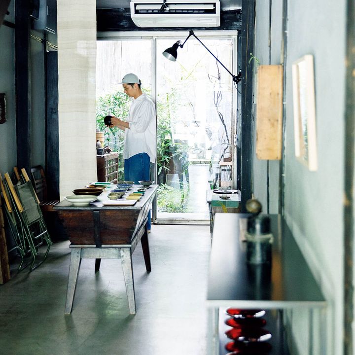 京都〈うつわと古物 幹〉オーナー・下西幹