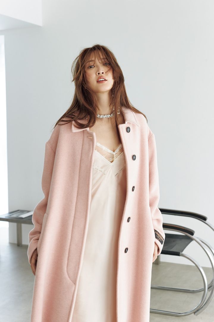 キャミとコート