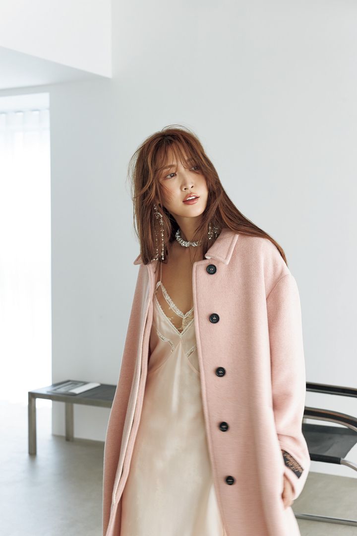 キャミとコート