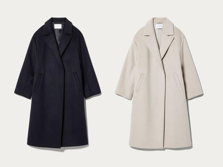 画像: 「W/NY ビッグテーラード コート」各￥47,300 出典：ユナイテッドアローズ