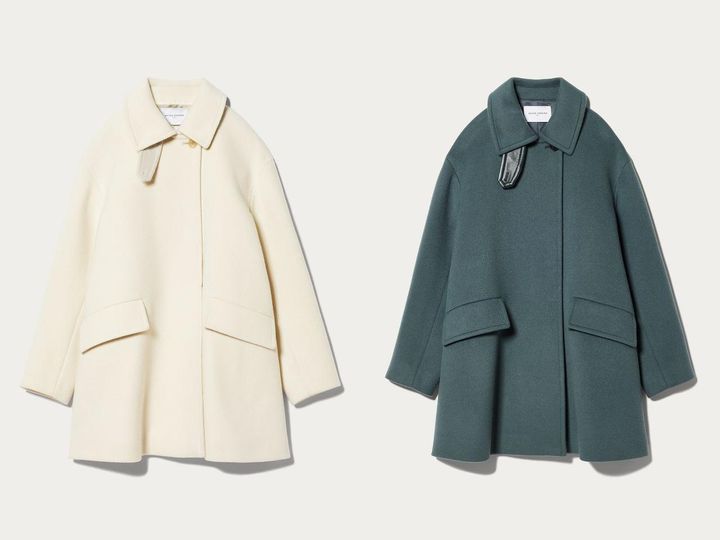 画像: 「ステンカラー ミドルコート」各￥49,500 出典：ユナイテッドアローズ