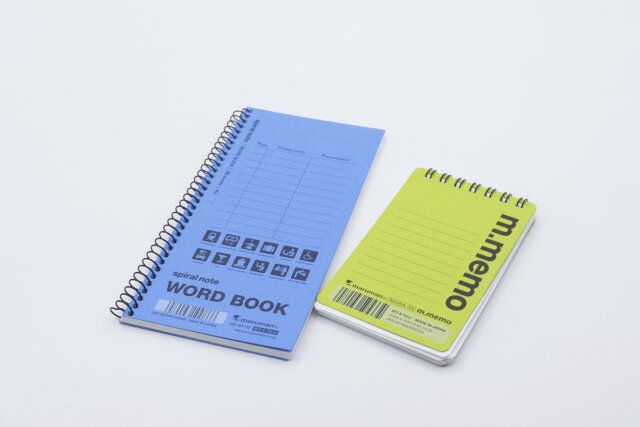 マルマンのスパイラルノートとエムメモ