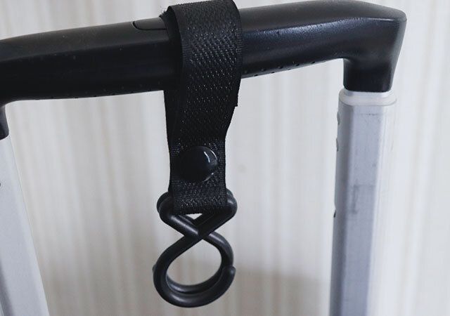 セリアのトラベル用 フック付きベルトの使い方