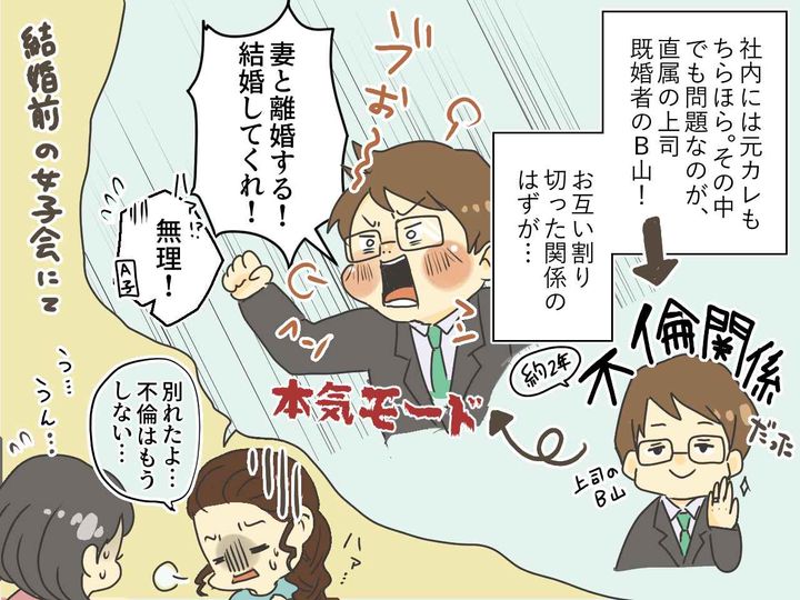 画像2: 披露宴に元カレの上司が参列！ 夫がとった言動とは！？