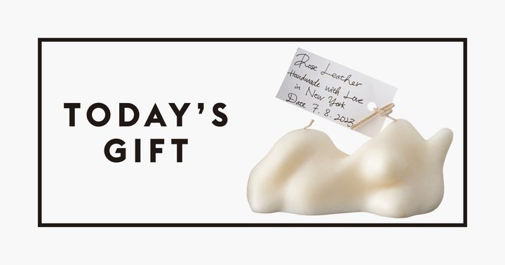 〈Archive The Sense〉のキャンドル