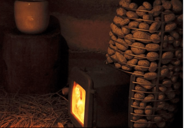薪ストーブ画像