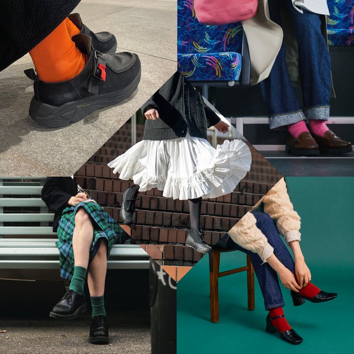 【冬の足元コーデ10選】靴下×スニーカーなどシューズとのお洒落な組み合わせをチェック！