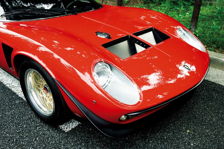 ランボルギーニ・ミウラSVR フロント部分