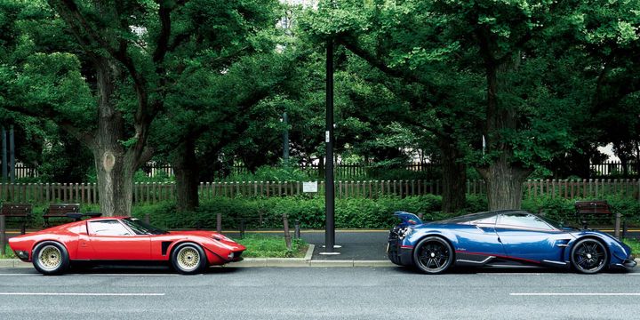 パガーニ・ウアイラBC、ランボルギーニ・ミウラSVR