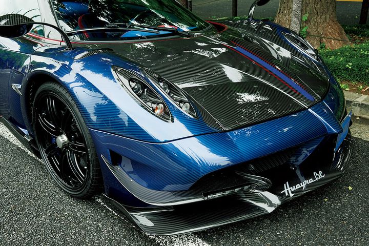 パガーニ・ウアイラBC フロント部分